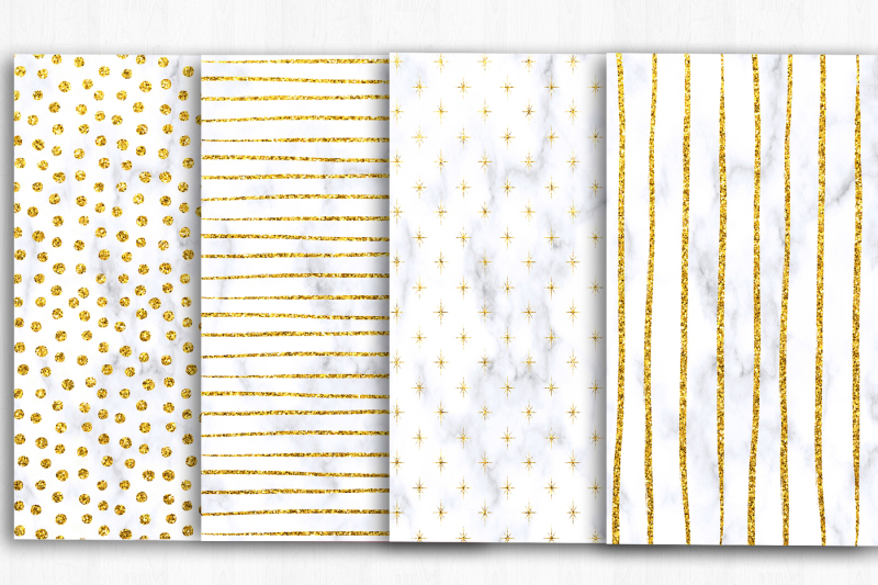 gold-glitter-marble-digital-paper