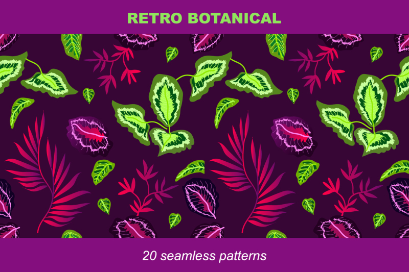 retro-botanical