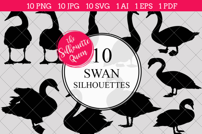 swan-silhouette-vector