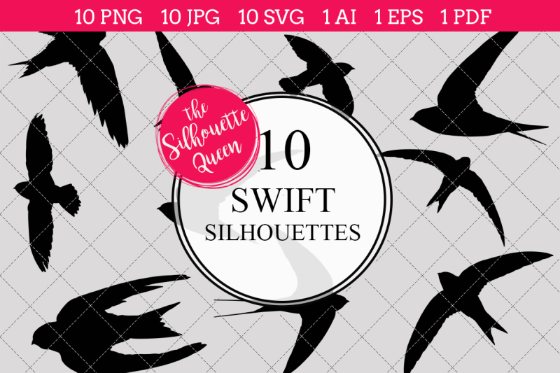 swift-silhouette-vector