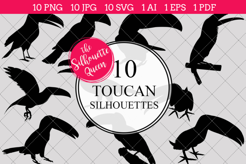 toucan-silhouette-vector