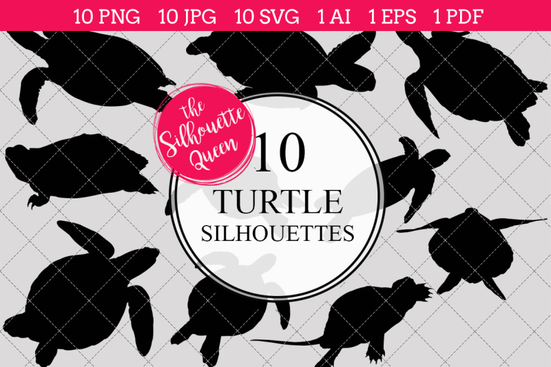 turtle-silhouette-vector
