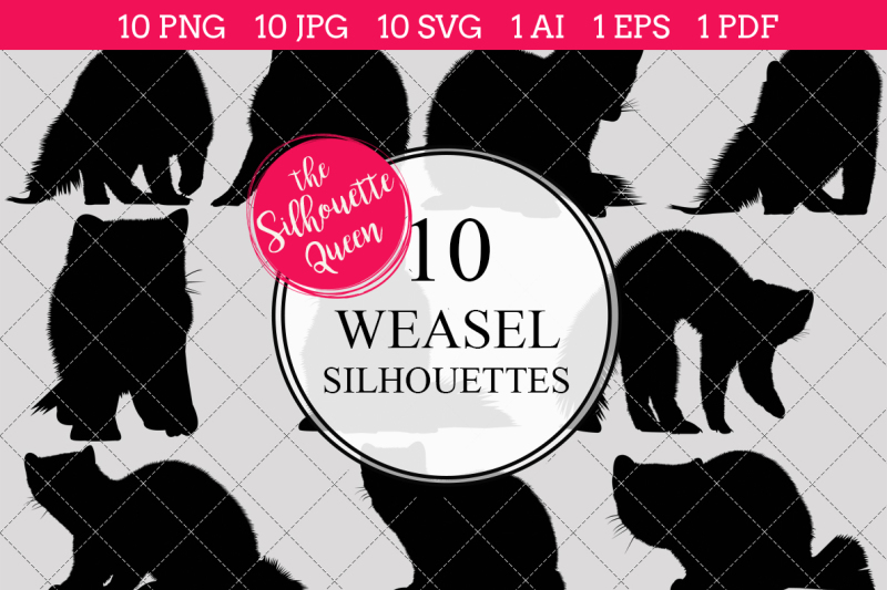 weasel-silhouette-vector