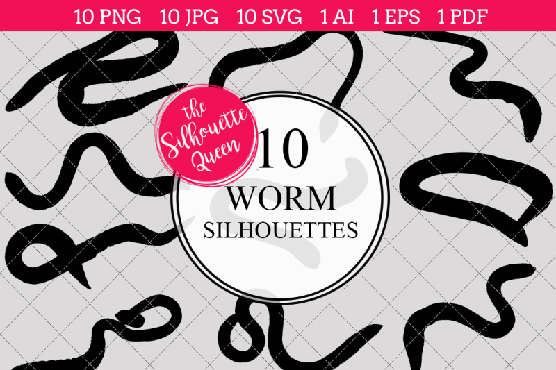 worm-silhouette-vector
