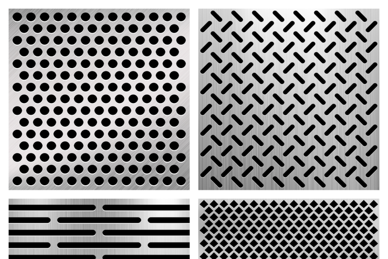 industrial-metal-perforated-vector-textures-metallic-grids-set