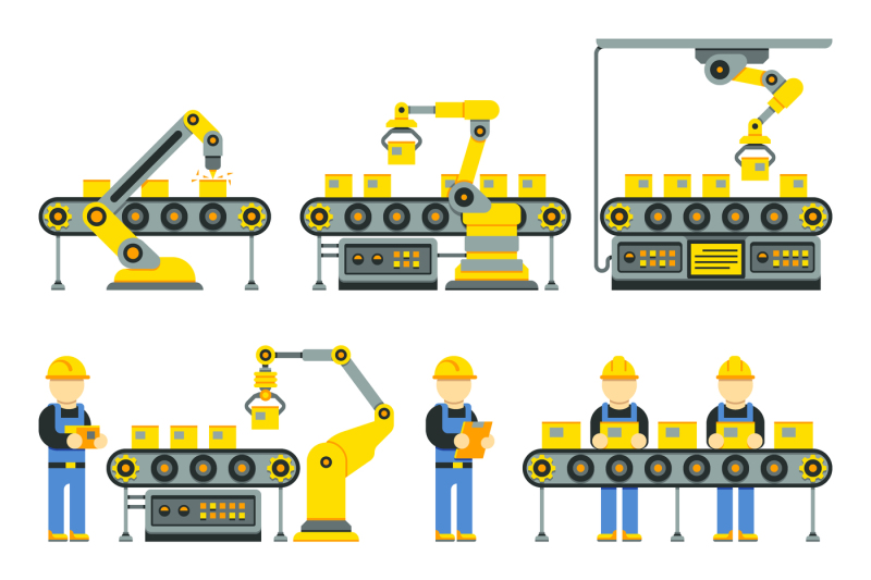 manufacturing-process-with-production-factory-line-vector-flat-icons