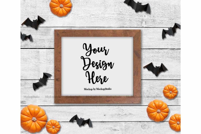 halloween-party-sign-mockup-fall-autumn-farm-wood-sign