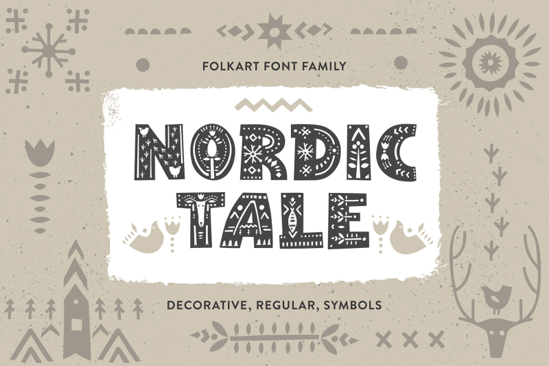 nordic-tale-folkart-font-family