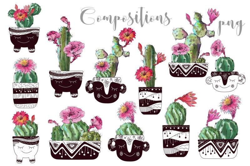 watercolor-cactus-creator-pattern