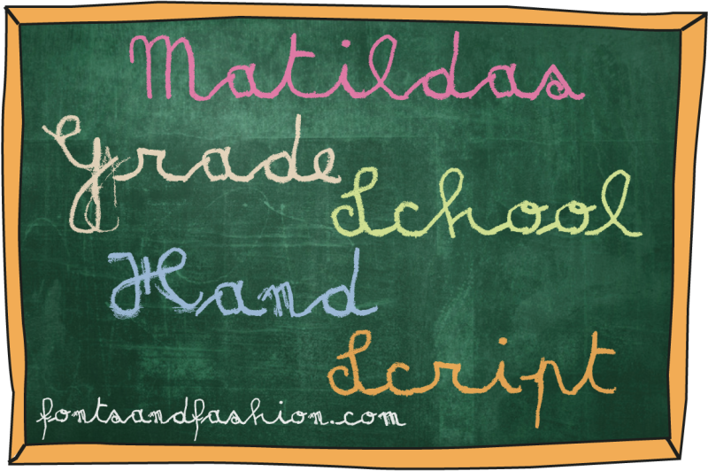 matildas-grade-school-hand-script