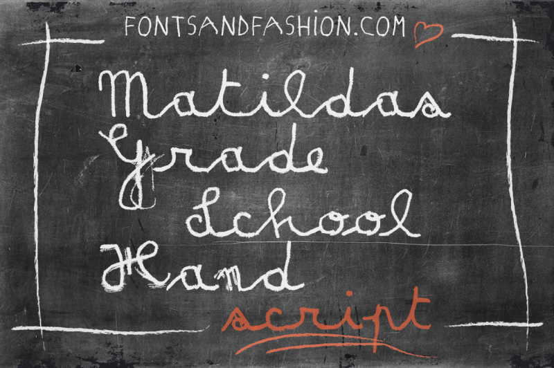 matildas-grade-school-hand-script