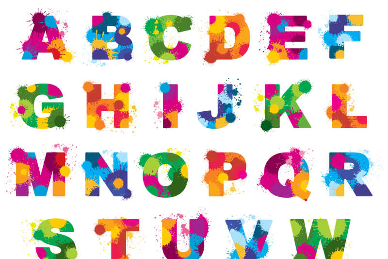 letters-alphabet-painted-by-color-splashes-vector-font