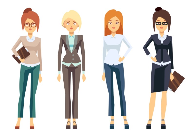 european-businesswoman-clothes-young-female-professional-woman-vector