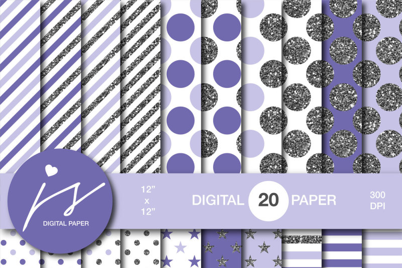 purple-silver-glitter-digital-paper-mi-881