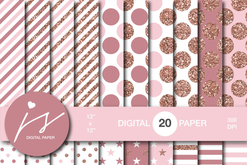 pink-rose-gold-glitter-digital-paper-mi-920