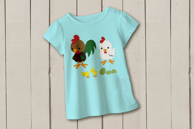 rooster-chicken-and-chick-svg-png-dxf