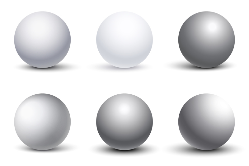white-3d-spheres-with-shadows-vector-set