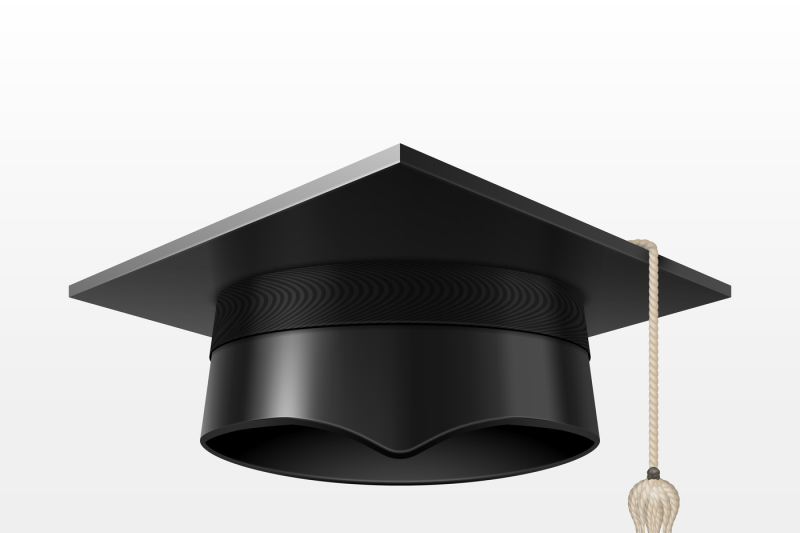 academic-graduation-cap-hat-realistic-vector-illustration