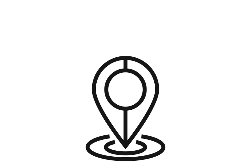 map-pin-line-vector-icon