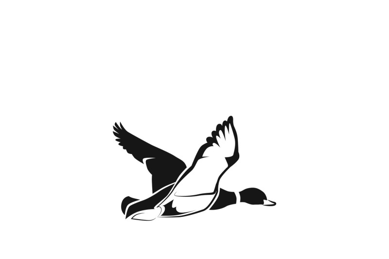 flying-duck-silhouette-or-hunting-target-vector-icon