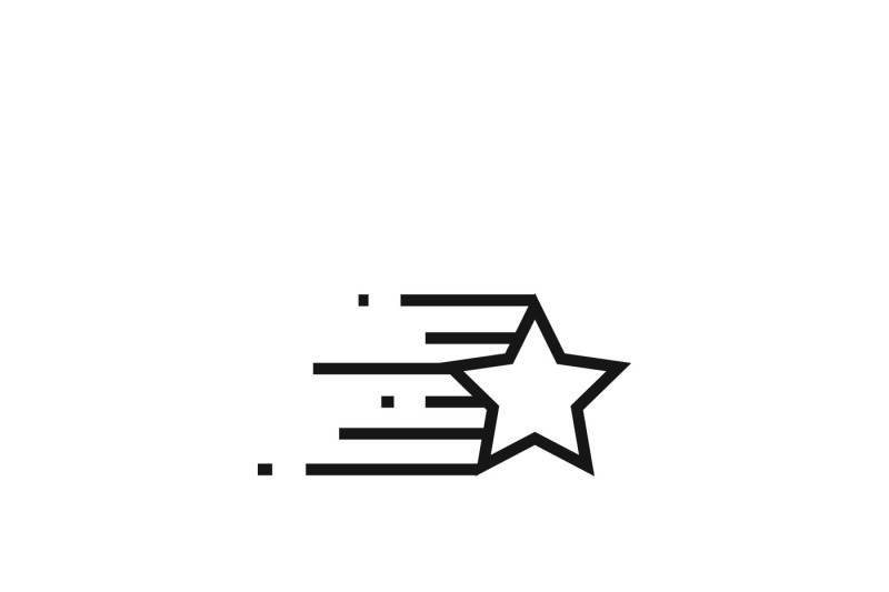 star-line-features-vector-icon