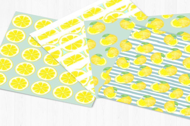 lemons-digital-paper