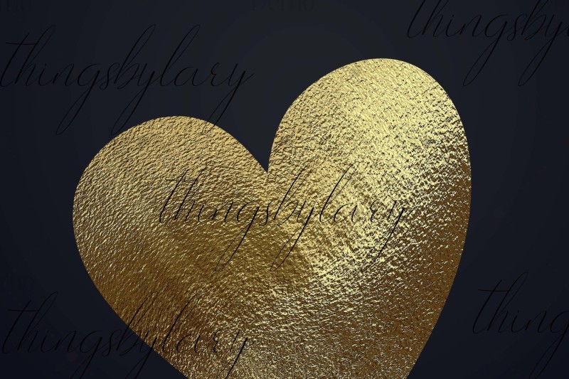 30-realistic-24k-gold-metallic-hand-drawn-heart-clip-arts