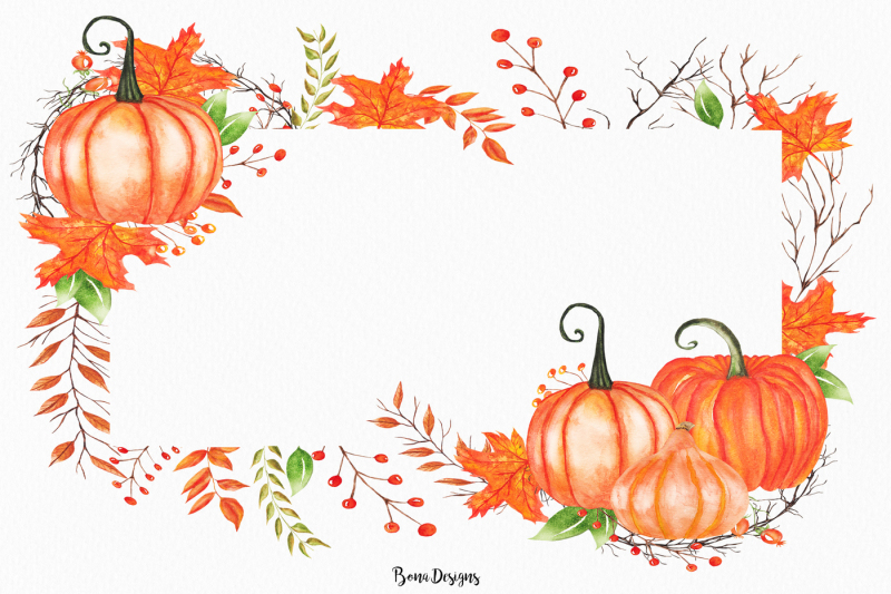 watercolor-pumpkin-wreath-clipart