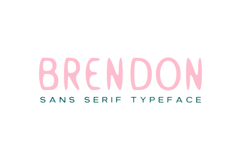 brendon-sans-serif-typeface-on-sale