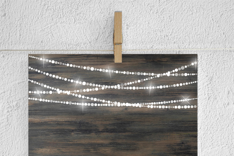 string-lights-digital-paper