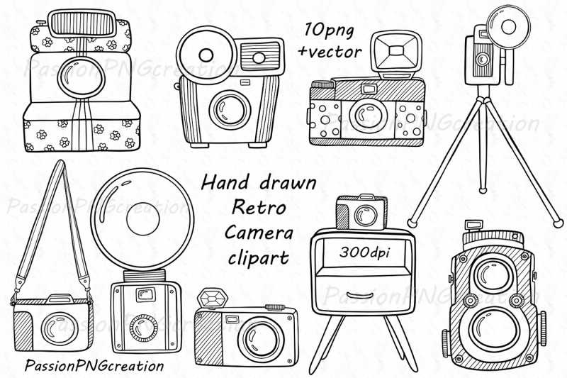 hand-drawn-retro-camera-clipart