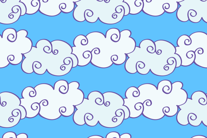 vector-hand-drawn-clouds-over-the-blue-sky-seamless-pattern