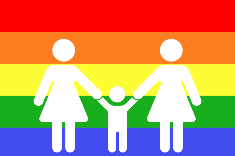 gay-family-icon-rainbow-background