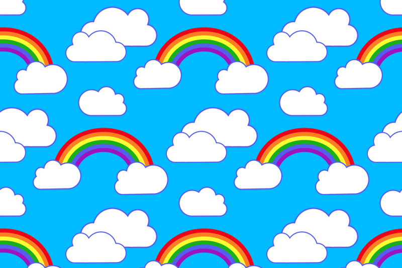 rainbow-and-clouds