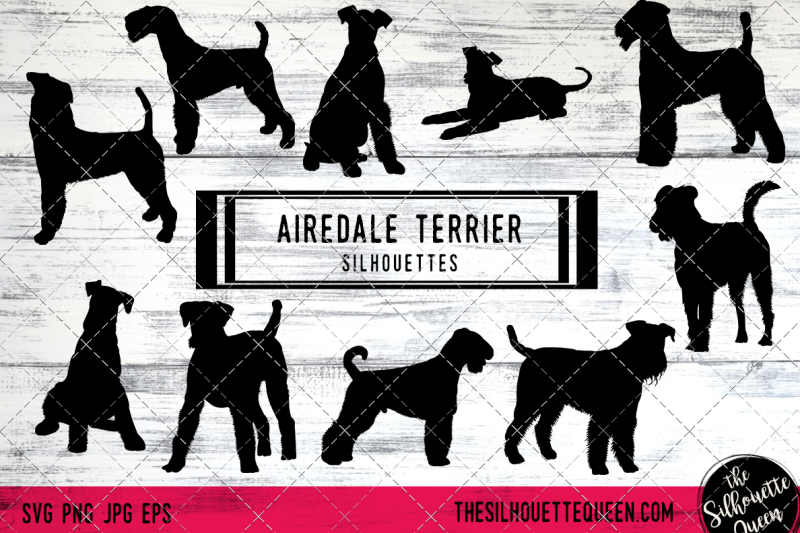 airedale-terrier-vector-silhouettes