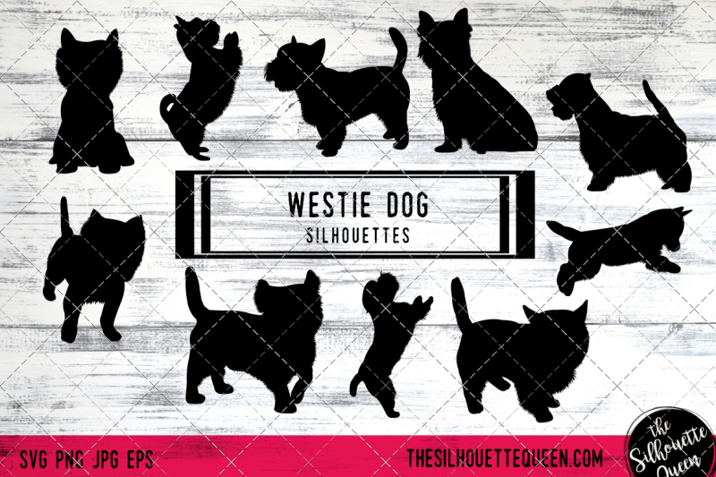 westie-dog-dog-silhouette-vectors