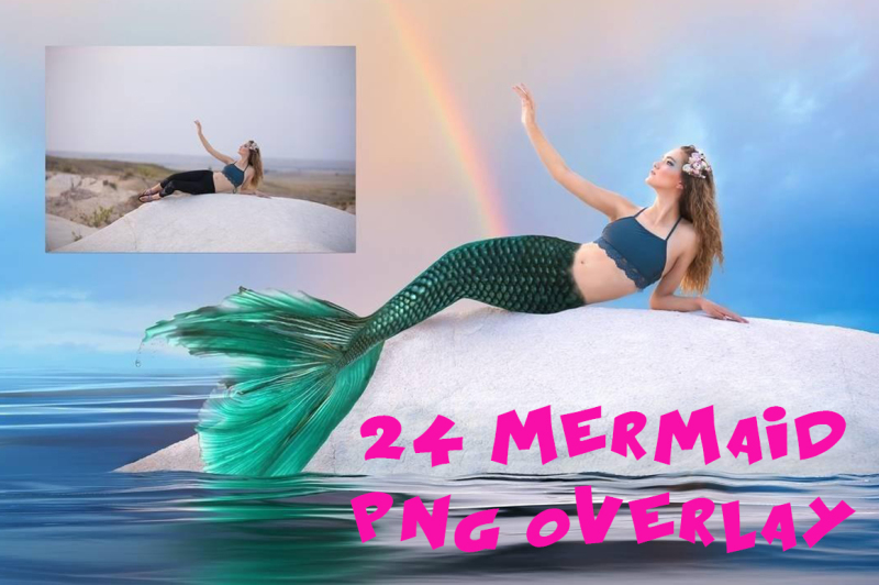 24-mermaid-photo-overlays-in-png-photography