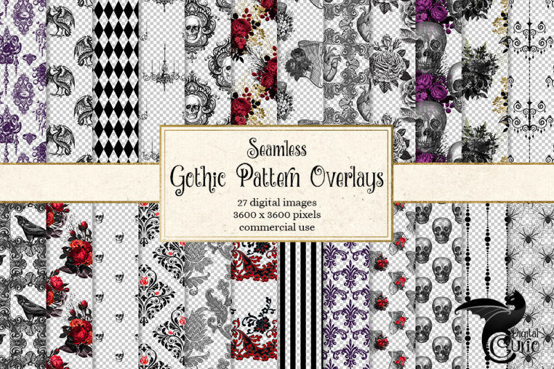gothic-pattern-overlays