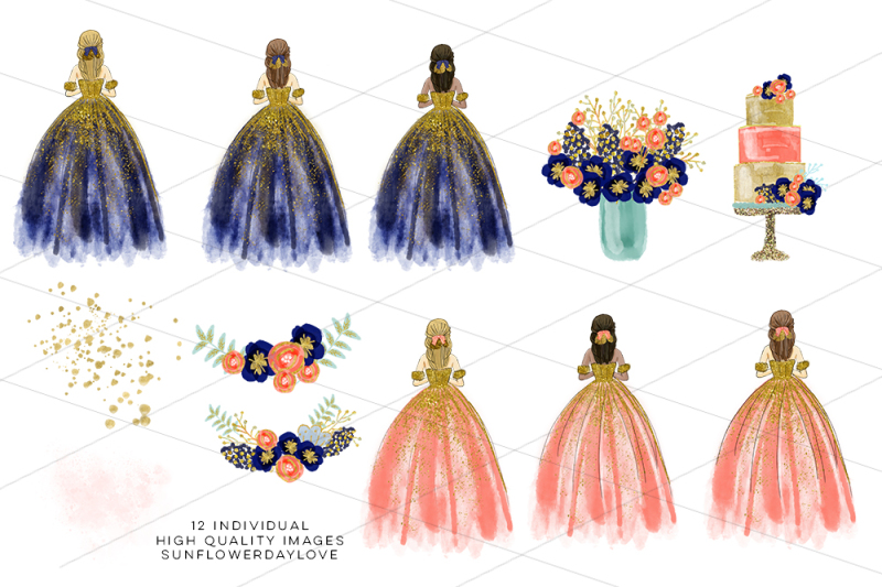 princess-clipart-new-year-party-clip-art-quincea-era-clipart