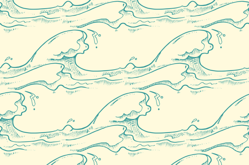 green-hand-drawn-waves-vector-seamless-pattern