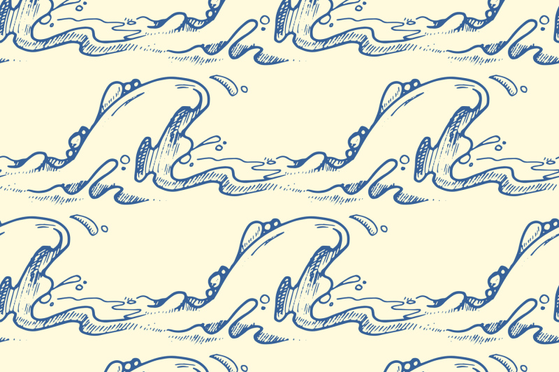 blue-hand-drawn-waves-vector-seamless-pattern