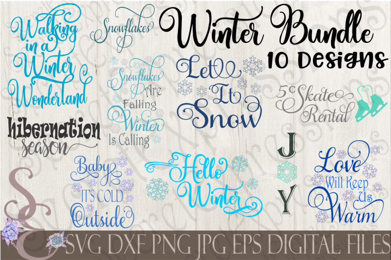 Download Winter SVG Bundle By SecretExpressionsSVG | TheHungryJPEG.com