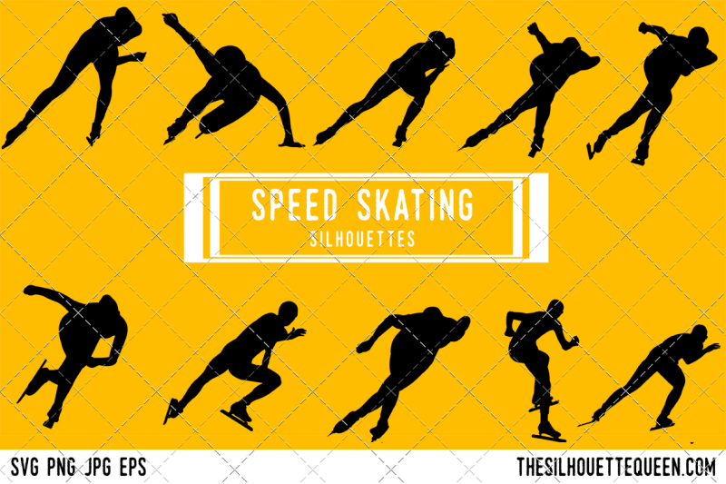 speed-skating-silhouette-vector