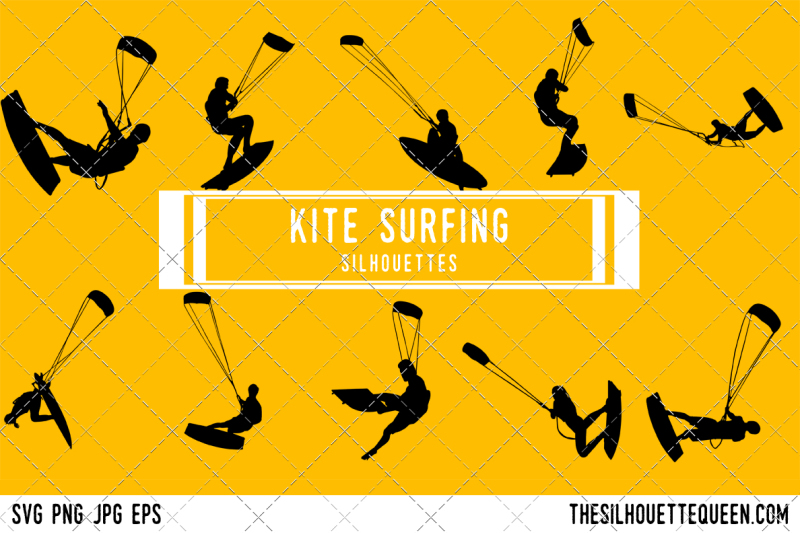 kite-surfing-silhouette-vector