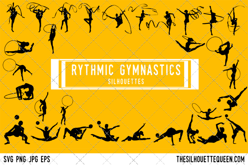 rhythmic-gymnastics-silhouette-vector