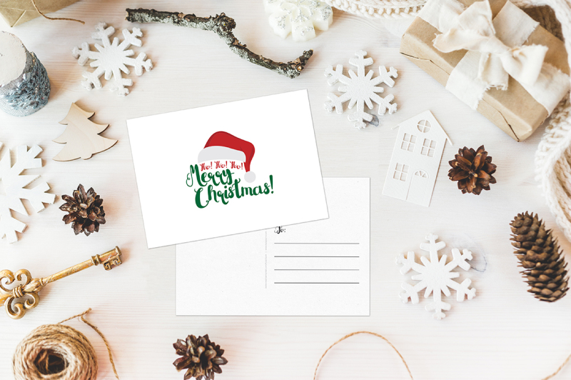 hohoho-merry-christmas-holiday-postcard-card