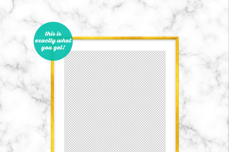 non-photoshop-mockup-frame-on-the-marble
