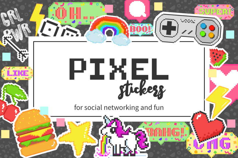 pixel-stickers-for-social-media
