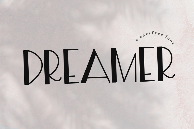 dreamer-free-spirit-font