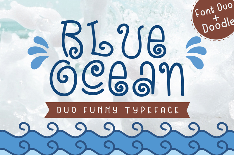 blue-ocean-cute-and-funny-font